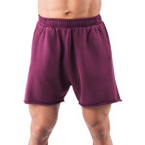 Pantalones Cortos Personalizados para Hombre, Lavados con Ácido, de Tela de Lana Peinada, Transpirables, Ecológicos, Impermeables, de Secado Rápido, Cintura Media, con Cierre de Cordón - Product Image 1