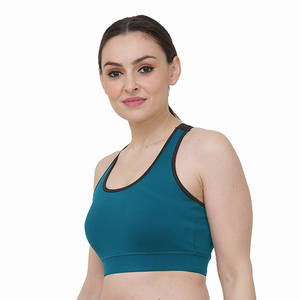 Sujetador Deportivo Transpirable de Alta Sujeción con Diseño Personalizado OEM para Mujer, con Logotipo Frontal Acolchado, para Yoga, Fitness, Entrenamiento y Running - Product Image 6