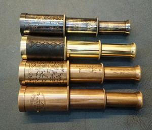 กล้องส่องทางไกลแบบพกพาทำจากทองเหลือง กล้องส่องทางทะเลโบราณ กล้องส่องทางทะเลแบบโจรสลัด กล้องส่องทางทะเลวินเทจ ผู้ผลิตและจำหน่ายส่ง OEM - Product Image 3