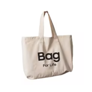 Bolsas de Tela de Algodón Reutilizables con Impresión Personalizada para Mujer, Bolsa de Hombro Grande de Lona Ecológica con Logotipo, para Compras Casuales y Playa - Product Image 1