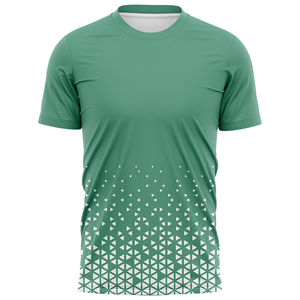 Camiseta de Golf de Alta Calidad para Hombre, Tejida en Poliéster/Algodón, con Estampado Digital Completo por Transferencia Térmica - Product Image 4