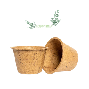 Maceta de Fibra de Coco para Plantas Verdes de Jardín - Macetas Biodegradables y Ecológicas de Coco de Eco2go Vietnam - Product Image 3