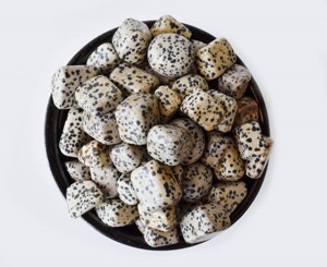 Piedras de Jaspe Dálmata Blanco al por Mayor, Piedras Preciosas Semipreciosas de Color Blanco para Múltiples Usos - Product Image 3