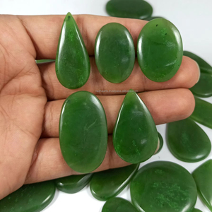 Fournisseur de pierres précieuses en vrac de haute qualité, cabochons en jade néphrite naturel, pierres facettées, cristaux de guérison, vente en gros - Product Image 3