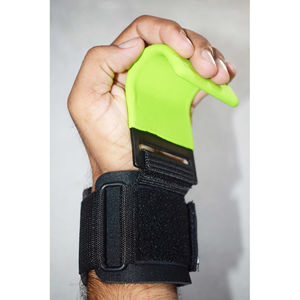 สายรัดข้อมือแบบหนาพิเศษพร้อมแผ่นรองนีโอพรีน 9 มม. สำหรับเดดลิฟท์ ดึงข้อ ยกน้ำหนัก ยี่ห้อ AMAZING INDUSTRIES - Product Image 2