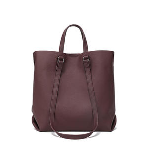 Sac fourre-tout en cuir véritable OEM pour femmes – Sac à main de luxe pour femmes, sac à bandoulière de créateur, sac à main de grande capacité avec poche pour ordinateur portable - Product Image 3
