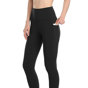 Legging de yoga pour femme, respirant et léger, avec poches pratiques, en Spandex/Nylon, idéal pour la gym, le fitness et les loisirs - Product Image 5