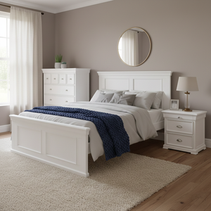Vintage Traditional Style Radiata Pine <b>Bed</b> Frame-Double/<b>Queen</b>/King/ King Single <b>Sizes</b> Home Bedroom Furniture - Product Image 6