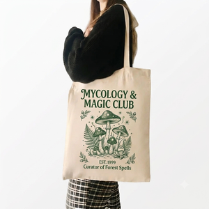 Bolsa de Mano Personalizada de Lona Resistente y Ecológica con Diseño Vintage de Fleetwood Mac de Ann Krafts, Ideal para Viajes y Compras - Product Image 3