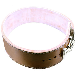 Cinturón de levantamiento de pesas de cuero PU 2026 para peso muerto y sentadillas, soporte lumbar y entrenamiento de fuerza, cinturones de gimnasio - Product Image 5