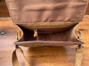 Bolso bandolera de cuero de ante con grabado láser de lujo 2024 de diseñador para mujer, bolso de cuero genuino al por mayor, bolso de gran capacidad - Product Image 6