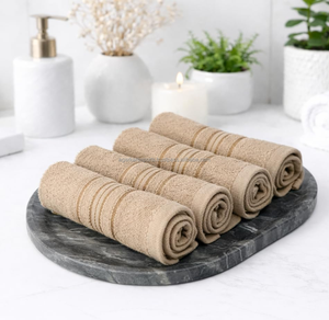 Bulk OEM Cotton Face Towels 600 GSM Extra Soft for Sensitive Skin Facial Cleansing Makeup Removal Safe - Product Image 6