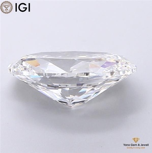 Diamante Cultivado en Laboratorio CVD de Forma Ovalada, Claridad VVS1, Color E, 4.00 Quilates, con Certificado IGI, Impresionante para Anillo de Compromiso - Product Image 5