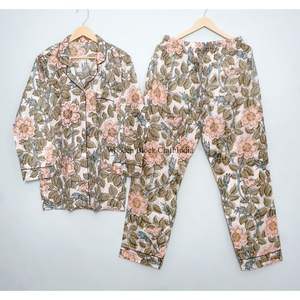 Conjunto de Pijama de Algodón de Última Moda para Mujer, Ropa de Dormir Cómoda, Vestido de Pijama para Damas de Honor, Conjunto de Pijama de Algodón para Adultos - Product Image 1