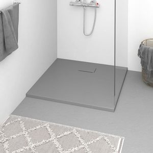 Base de douche SMC grise 35,4''x31,5'' - Product Image 1