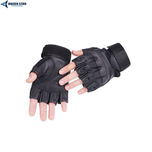 Gants de cyclisme d'été respirants à demi-doigts, poignées antidérapantes en PU, unisexe - Product Image 6