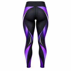 Leggings de Sublimación para Mujer de Alta Calidad, Cintura Elástica Personalizada, Spandex/Poliéster Ecológico de Secado Rápido - Product Image 2