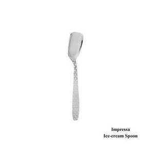 16 SWG Stainless Steel Cutlery <b>Set</b> Elegant Flatware Spoons Forks and Knives for Dessert <b>Tea</b> Coffee and Ice Cream Service - Product Image 6