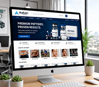 Services de conception et de développement de sites web Peptide : des experts web professionnels créant des solutions commerciales en ligne modernes et sécurisées