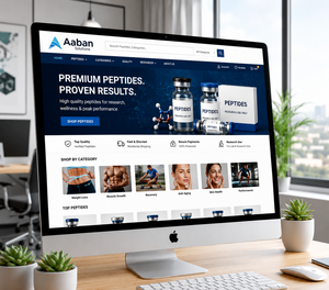 Peptide Website Design and Development <b>Services</b> Professional Web Experts Creating Modern and Secure Online <b>Business</b> Solutions - Product Image 6