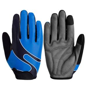 Gants de cyclisme tout-terrain personnalisés à doigts entiers en fibre de carbone imperméables pour la course à moto avec design pour une utilisation en extérieur - Product Image 4