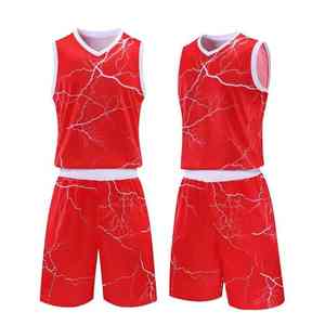 Conjunto de Uniforme de Baloncesto Sublimado Personalizado, Reversible, sin Mangas, Transpirable, para Hombre - Product Image 4