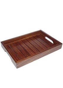 Hand Carved Wooden Dry Fruit <b>Tray</b> <b>Large</b> Rustic <b>Serving</b> Platter Festive Serveware - Product Image 6