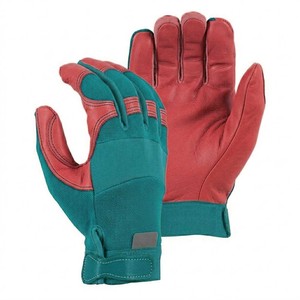 High Visibility Performance <b>Gloves</b> Synthetic Leather Palm Spandex Back Adjustable Wrist Safety Work <b>Gloves</b> Trend Top 2026 - Product Image 2