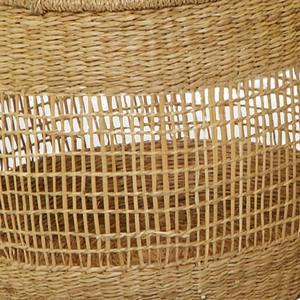 Juego de 3 cestas de mimbre marino para decoración del hogar, cestas de almacenamiento hechas a mano, venta al por mayor, ecológicas, hechas en Vietnam - Product Image 2