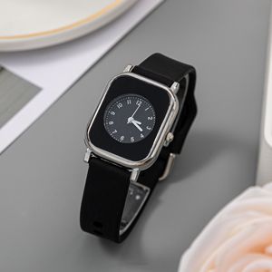 Male and Female Watch Alloy Case Silicone Strap Pointer Dial High Appearance Fresh Jelly Color Couple Quartz Watch - Product Image 4