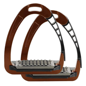 Étriers de Selle Western Professionnels les Plus Vendus pour l'Équitation Quotidienne – Étriers Confortables en Aluminium Gravé à Large Surface d'Adhérence - Product Image 1