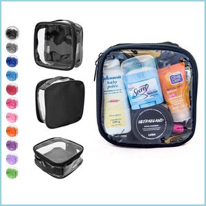 EzPacking Borsa da Viaggio Trasparente Approvata TSA 3-1-1, Contenitore per Liquidi Trasparente Formato Quart per Sicurezza Aeroportuale/Bagaglio a Mano - Product Image 3