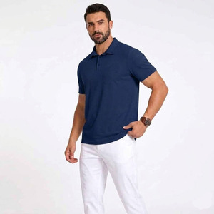 Camisas Personalizadas para Hombre, 100% Algodón, Corte Ajustado, Tejido Antiarrugas, Manga Corta, Logotipo Impreso, Transpirable, Estilo Urbano - Product Image 2