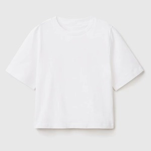 Camiseta al por Mayor para Mujer, 100% Algodón, Cuello Redondo, Logotipo OEM Personalizado, Diseño de Color Personalizado, Camiseta Holgada para Mujer - Product Image 6