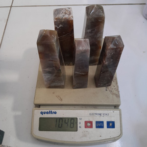 คริสตัลบำบัดอัญมณีขนาด95มม. หออินโดนีเซียธรรมชาติ - Product Image 5