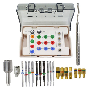 Implant Fractured <b>Screw</b> Removal Kit Shank <b>Driver</b> Claw Reverse Drill Dental Implant Manual Instruments Kit - Product Image 1