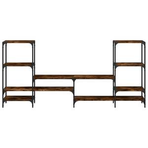 Mueble para TV Mediano en Madera de Roble Ahumado, Elegante Soporte para Televisor - Product Image 5