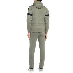 Survêtements d'hiver à capuche pour hommes - Vêtements de sport pour l'aventure en plein air, la course sur sentier, la salle de sport, 100% coton, écologiques, séchage rapide, respirants - Product Image 2