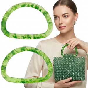 Moule de poignée de sac personnalisé en acrylique et résine écologiques, pour bricolage, artisanat de mode et accessoire de moulage pour fêtes - Product Image 1