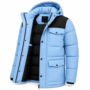 Fabricante de Chaquetas Parka Personalizadas al por Mayor, Abrigo de Invierno Acolchado Impermeable, Ropa de Exterior, Proveedor de Marca Privada OEM - Product Image 2