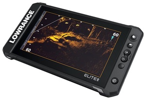 Elite FS 9 Fish Finder/Chartplotter Combo with Lithium Battery IP68 Waterproof Eco-Friendly <b>Rubber</b> Design - Product Image 4