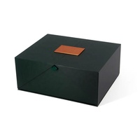 Nouveauté - Boîte cadeau en carton en forme de livre à double porte magnétique, couleur personnalisée, avec gaufrage et logo pour l'emballage de cadeaux