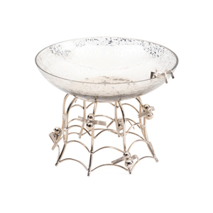 Attractive Look Stainless Steel Silver Shiny Polished Home Hotel <b>Table</b> Centerpiece Luxury Food Serving Bowl Kitchenware Supplies - Product Image 3