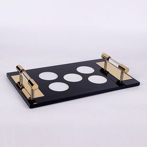 Assiette de service ronde en acier inoxydable de qualité supérieure, écologique et luxueuse, pour hôtels et entreprises de restauration, fabriquée à la main à faible coût - Product Image 4