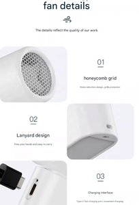 Ventilador de Mano 2025, Nuevo, de Alta Velocidad, con Enfriamiento por Hielo, Motor sin Escobillas, Batería, Pantalla Digital USB, Plegable, Portátil, Mini Turbina para Exteriores - Product Image 5