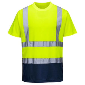 Top Sale Custom Logo Printing Reflective <b>T</b>-<b>Shirts</b> for Men High Visibility Safety Lightweight Working <b>T</b>-<b>Shirt</b> for Construction - Product Image 3