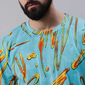 Camiseta de Hombre 100% Algodón, Holgada y Elegante, para Fisicoculturismo, Fitness, Gimnasio, Entrenamiento, en Oferta Online a Precio Económico - Product Image 2