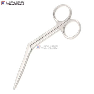 กรรไกรตัดจมูก HEYMANN ขนาด 7 นิ้ว 18 ซม. คุณภาพพรีเมียม สำหรับศัลยกรรมหู คอ จมูก เครื่องมือแพทย์มืออาชีพ ใช้แรงมือ รุ่น Knights Series - Product Image 4