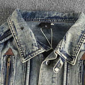 Veste en jean décontractée de haute qualité, nouvelle collection, pour hommes et femmes, vente en gros, couleur grise personnalisable - Product Image 6