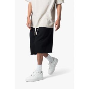 Shorts de sport respirants en gros, logo personnalisé, séchage rapide, OEM, shorts amples en gros - Shorts noirs pour hommes - Product Image 4